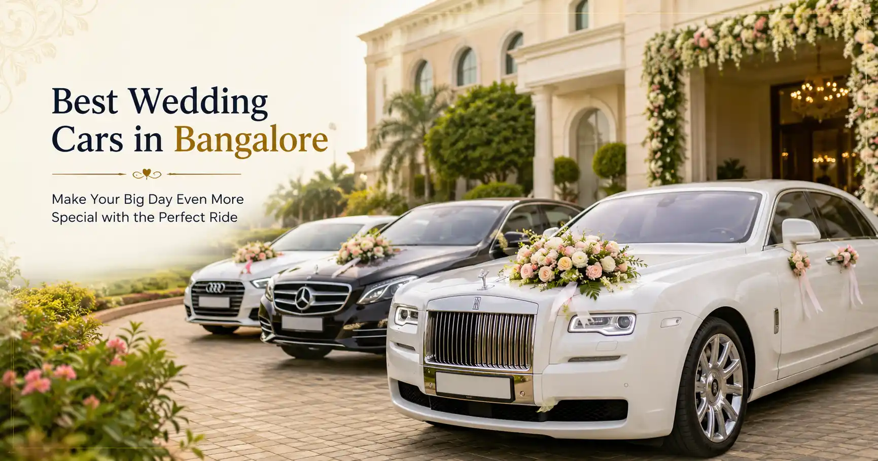 best wedding cars in Bangalore