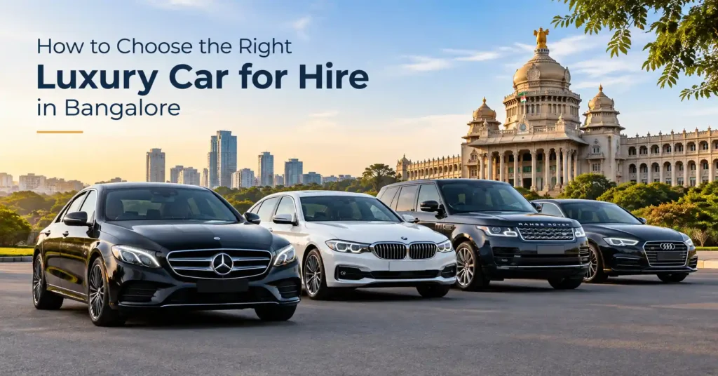 luxury car rental in Bangalore