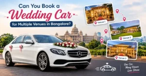 wedding car rental in Bangalore
